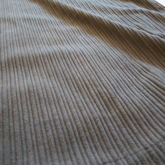 Cider 💚 Womens Adorable Olive Green Corduroy Wide Leg Overalls 💚 - Picture 11 of 16